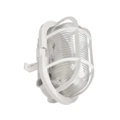 Lampe til vådrum Sotano Retro hvid 19 x 12 cm IP44 plast^Deko-Light Clearance