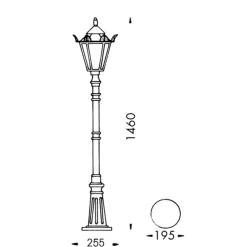 Albert Leuchten Lygtepæle><noscript><img width=