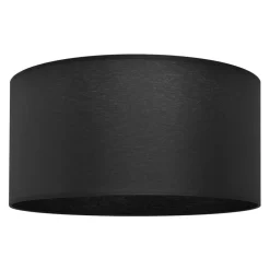 Lampeskærm Alba, Ø 40 cm, E27, sort^HELAM Best