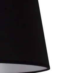 Duolla Lampeskærm Classic L til gulvlamper, sort