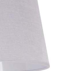 Duolla Lampeskærm Classic L til gulvlamper, hvid/klar