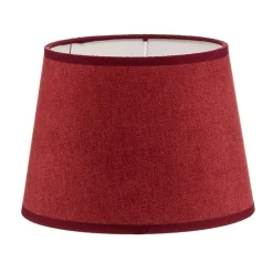 Lampeskærm Classic S, vævet, rød^Duolla Best