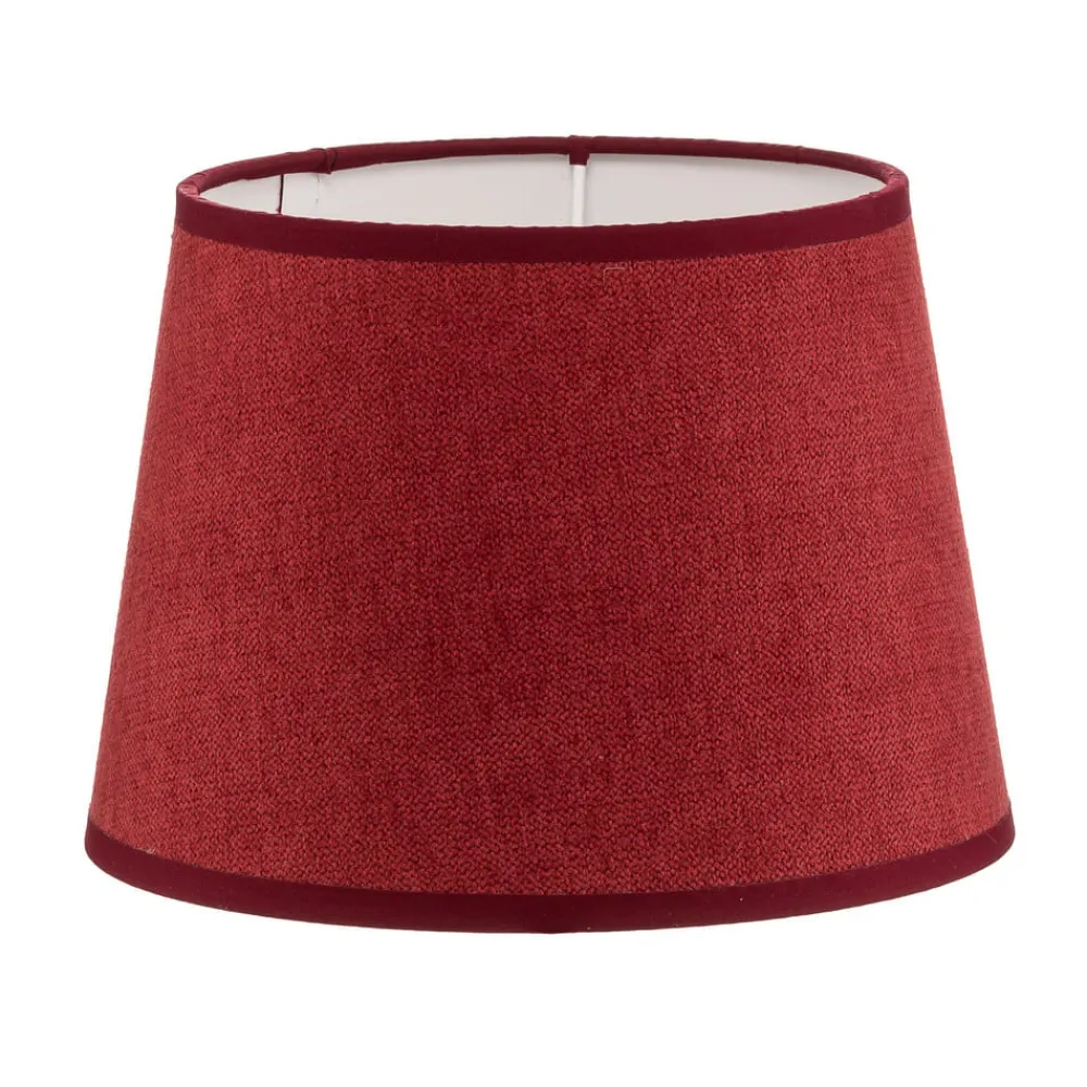 Lampeskærm Classic S, vævet, rød^Duolla Best