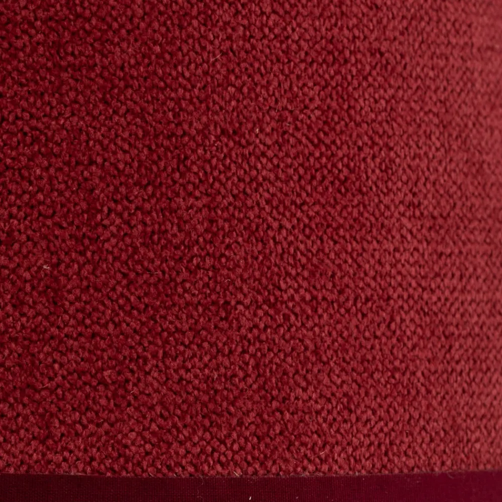 Lampeskærm Classic S, vævet, rød^Duolla Best