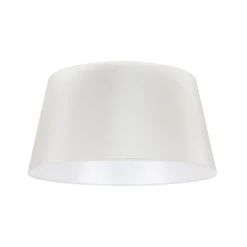 Duolla Lampeskærm Cone højde 25,5 cm, chintz ecru/hvid