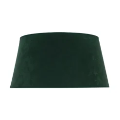 Duolla Lampeskærme>Lampeskærm Cone højde 25,5 cm, mørkegrøn/guld
