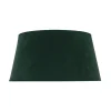 Duolla Lampeskærm Cone højde 22,5 cm, mørkegrøn/guld
