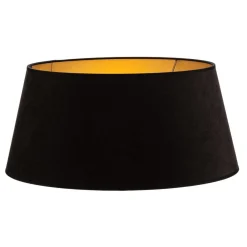 Lampeskærm Cone højde 25,5 cm, sort/guld^Duolla Best