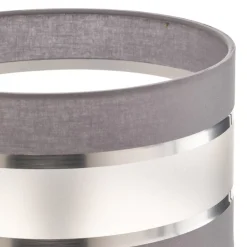 HELAM Lampeskærm Helen E27 Ø25/højde 15 cm grå/sølv