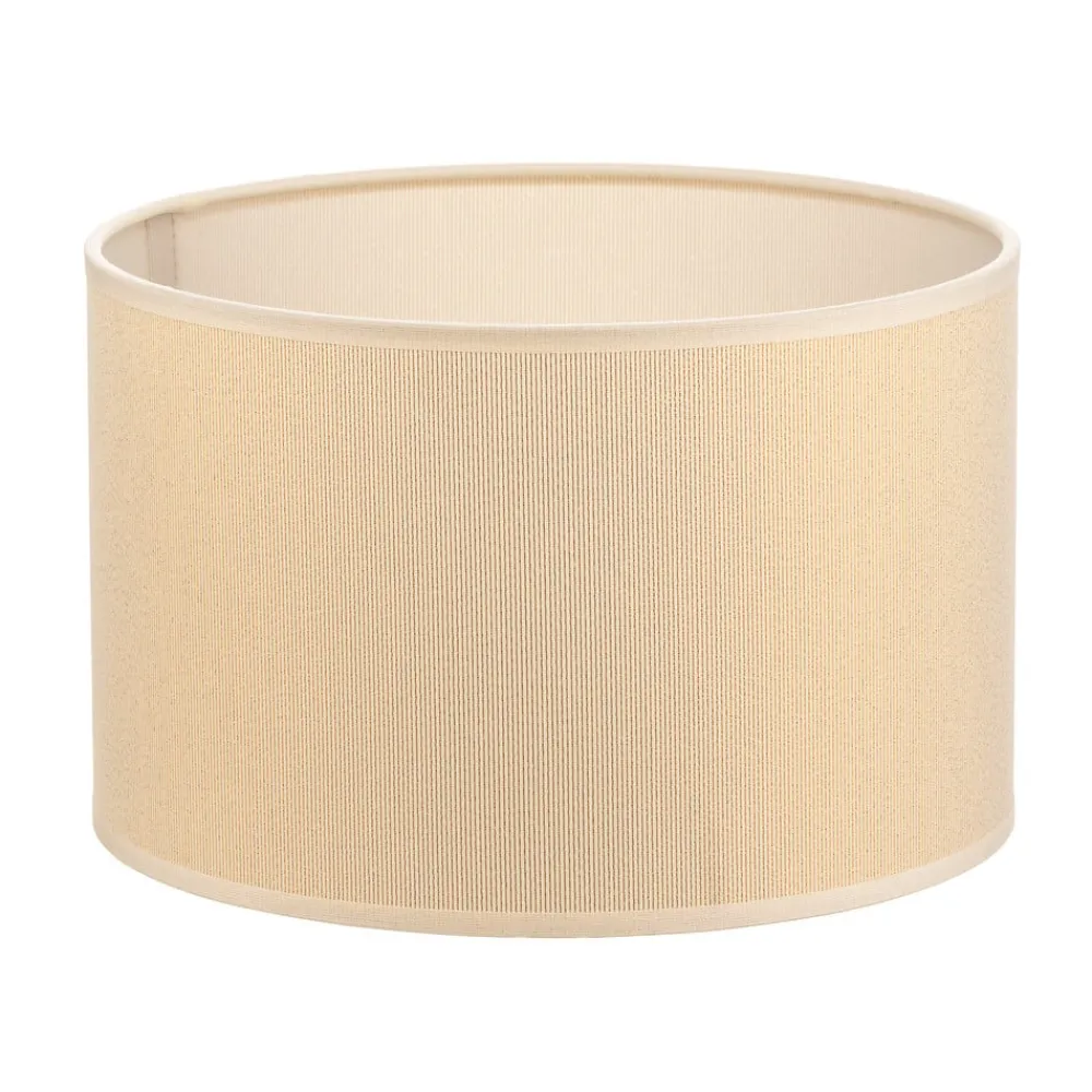 Lampeskærm Roller Ø 25 cm, ecru/guld^Duolla
