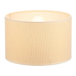 Lampeskærm Roller Ø 25 cm, ecru/guld^Duolla