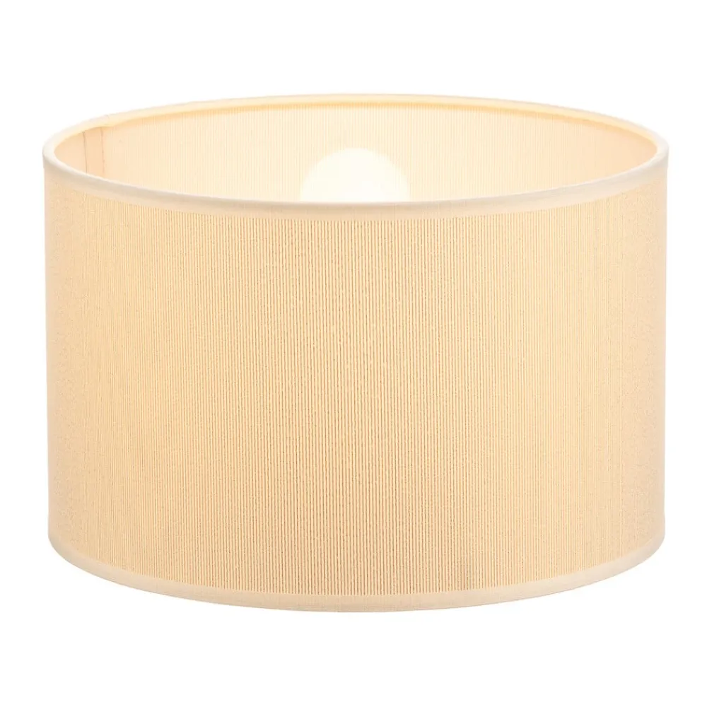 Lampeskærm Roller Ø 25 cm, ecru/guld^Duolla