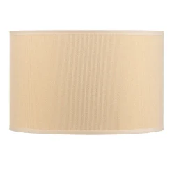 Lampeskærm Roller Ø 25 cm, ecru/guld^Duolla