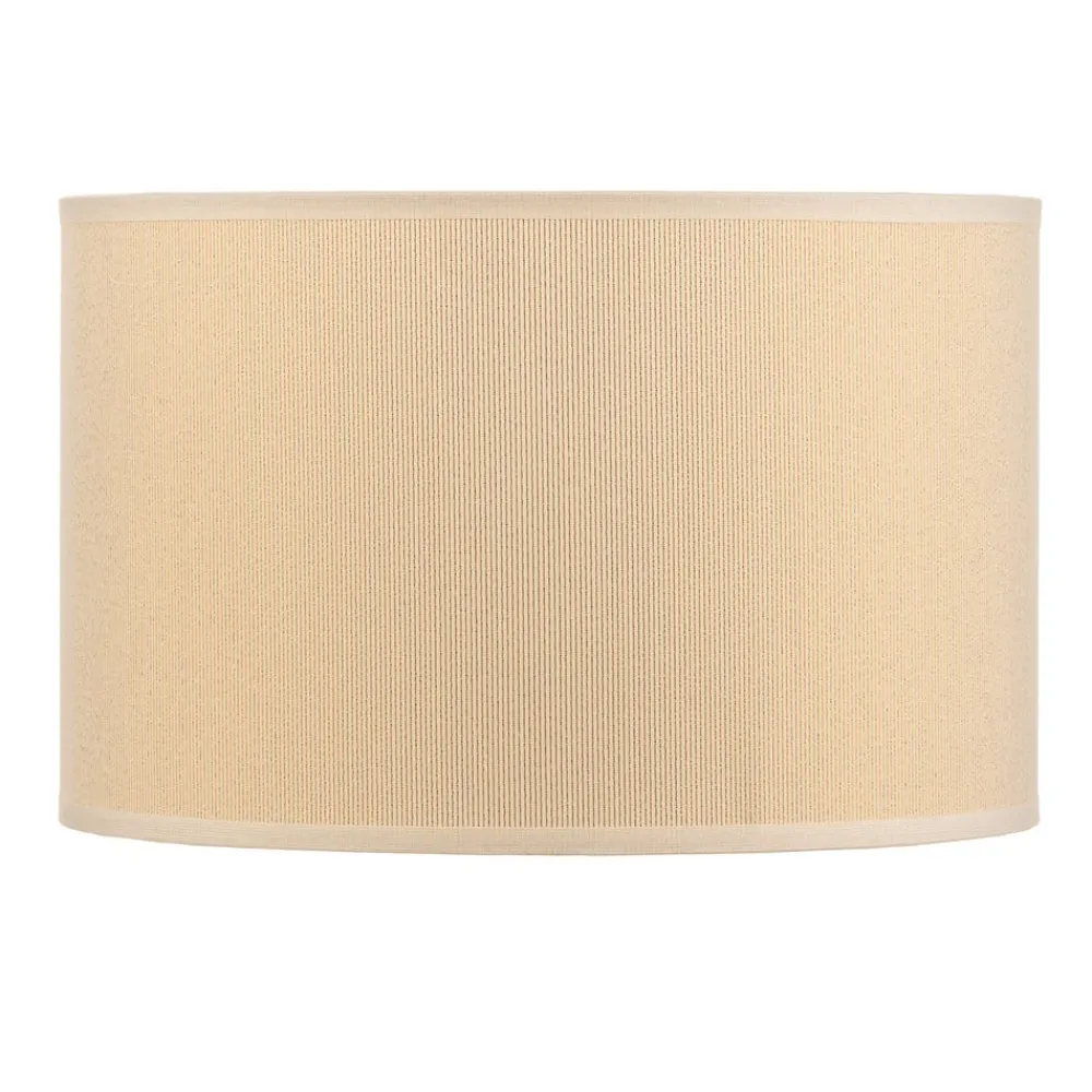 Lampeskærm Roller Ø 25 cm, ecru/guld^Duolla