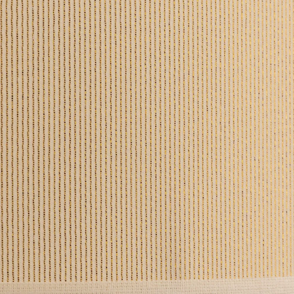 Lampeskærm Roller Ø 25 cm, ecru/guld^Duolla