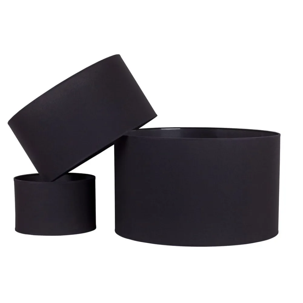 Duolla Lampeskærm Roller Ø 40 cm, sort