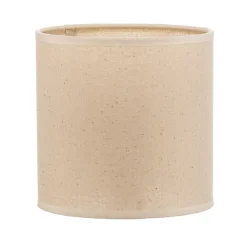 Duolla Lampeskærm Roller, beige, Ø 15 cm, højde 15 cm