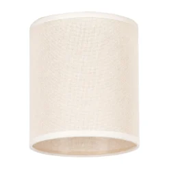 Lampeskærm Roller, beige, Ø 13 cm, højde 15 cm^Duolla