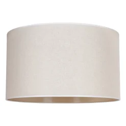 Duolla Lampeskærm Roller, beige, Ø 40 cm, højde 22 cm