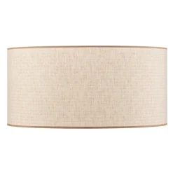 Lampeskærm Roller, ecru, jute, Ø 50 cm, højde 24 cm^Duolla Discount