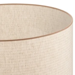 Lampeskærm Roller, ecru, jute, Ø 50 cm, højde 24 cm^Duolla Discount