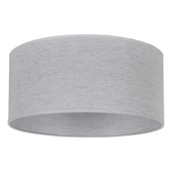 Duolla Lampeskærm Roller, grå, Ø 50 cm, højde 24 cm