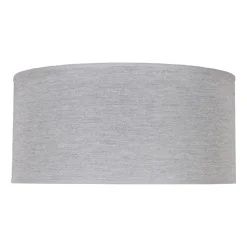 Duolla Lampeskærm Roller, grå, Ø 50 cm, højde 24 cm