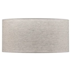Duolla Lampeskærm Roller, grå, Ø 50 cm, højde 24 cm