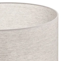 Duolla Lampeskærm Roller, grå, Ø 50 cm, højde 24 cm