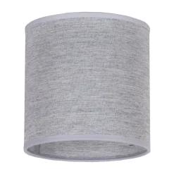 Duolla Lampeskærm Roller, grå, Ø 15 cm, højde 15 cm