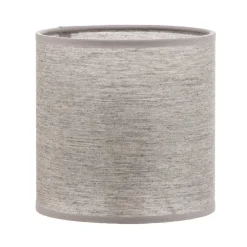 Duolla Lampeskærm Roller, grå, Ø 15 cm, højde 15 cm