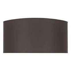 Lampeskærm Roller, jordbrun, Ø 50 cm, højde 24 cm^Duolla New