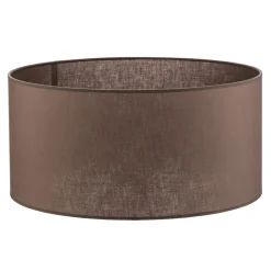 Lampeskærm Roller, jordbrun, Ø 50 cm, højde 24 cm^Duolla New