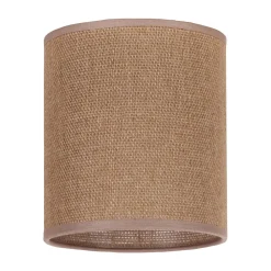 Duolla Lampeskærm Roller, lysebrun, Ø 13 cm, højde 15 cm