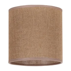 Duolla Lampeskærme>Lampeskærm Roller, lysebrun, Ø 15 cm, højde 15 cm