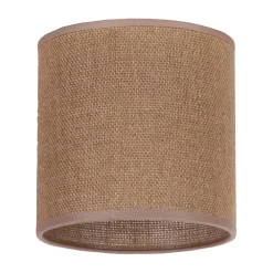 Duolla Lampeskærme>Lampeskærm Roller, lysebrun, Ø 15 cm, højde 15 cm