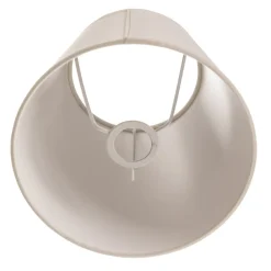 Lampeskærm Sofia Højde 15,5 cm, ecru/hvid^Duolla Outlet