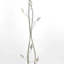 ONLI Lancia gulvlampe, elfenbensfarvet, 3 lyskilder, jern, glas