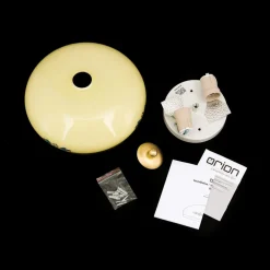 Landhaus loftlampe, messing creme blå, Ø 28 cm^ORION Clearance