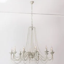 ORION Landlig rustik lysekrone Antonina, 12