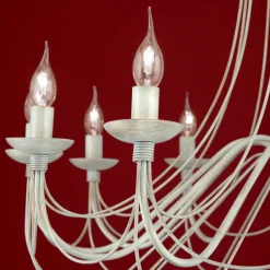 ORION Landlig rustik lysekrone Antonina, 12