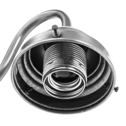 Berliner Messinglampen Larry væglampe, mat nikkel