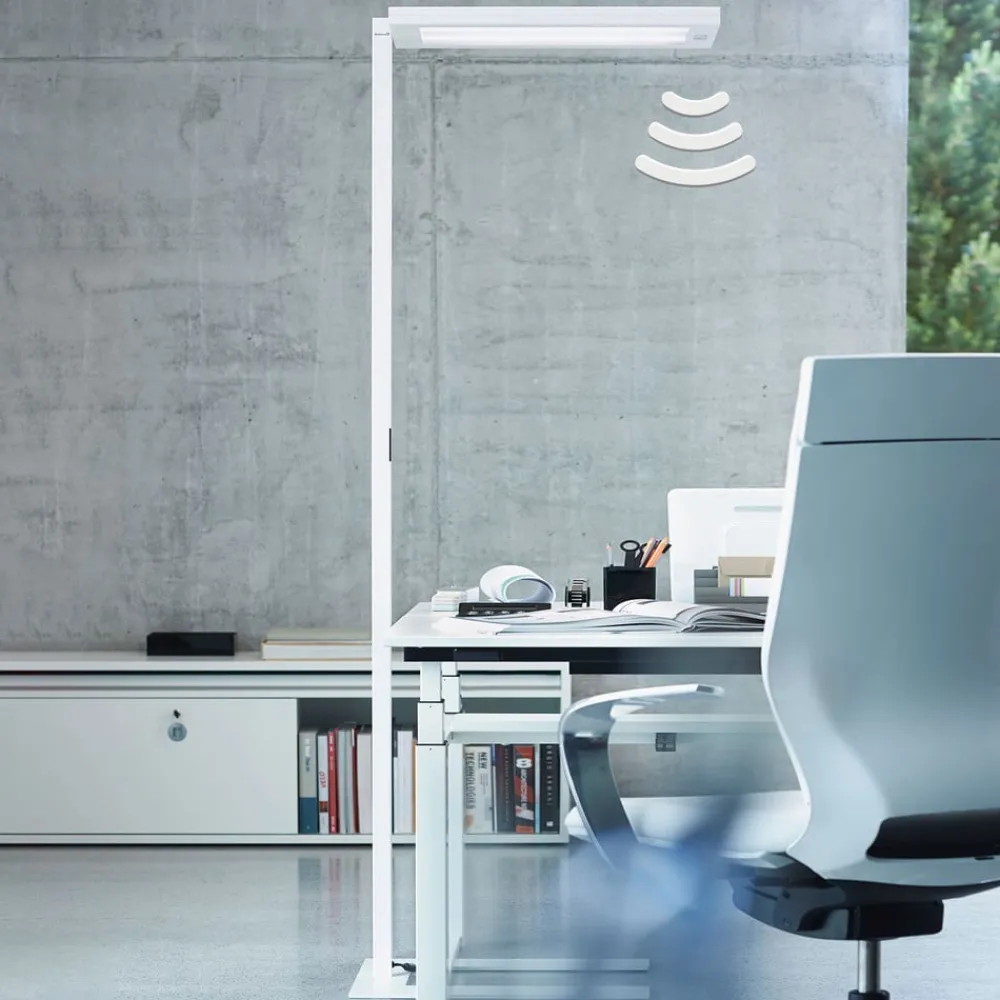 Lavigo DPS 14000, 4.000K LED-gulvlampe, hvid^Waldmann Clearance