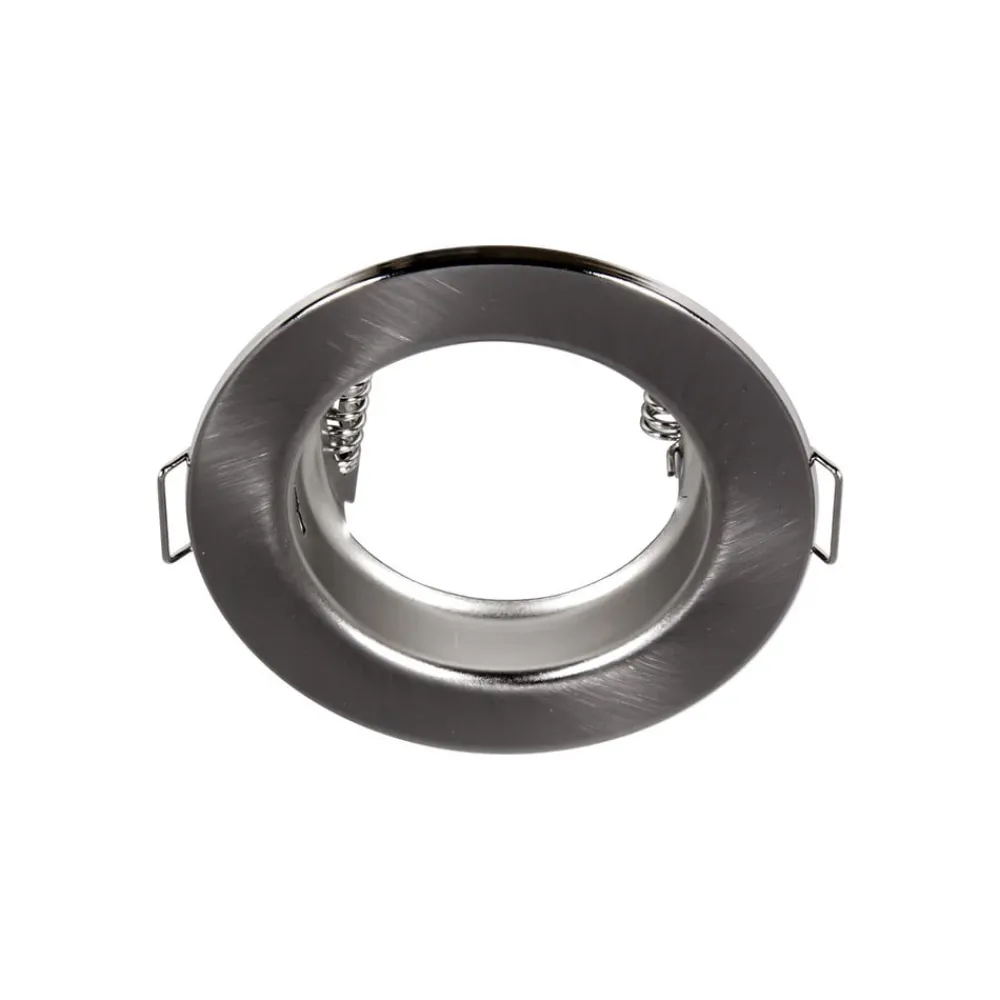 Heitronic Indbygningsspots>Lavvolt indbygningsspot Tim, fast, krom-mat