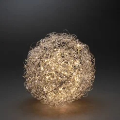 Konstsmide Christmas LED dekorativ lyskugle, Ø 30 cm, 160 LED'er