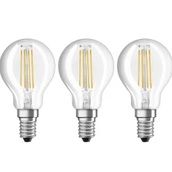 LED filamentpære E14 4 W varmhvid, 3'er sæt^OSRAM Best