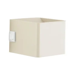 LED genopladelig udendørs væglampe Iseo, beige, bredde 10 cm, sensor^Brilliant Clearance