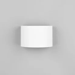 Reality Leuchten LED genopladelig udendørs væglampe Talent, hvid, bredde 16 cm, sensor