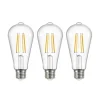 LED glødepære klar E27 3,8W 3000K 806lm sæt med 3 stk^Arcchio Sale