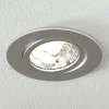 MEGAMAN Loftlamper|Indbygningsspots>LED indbygningslampe Rico 6,5 W børstet stål